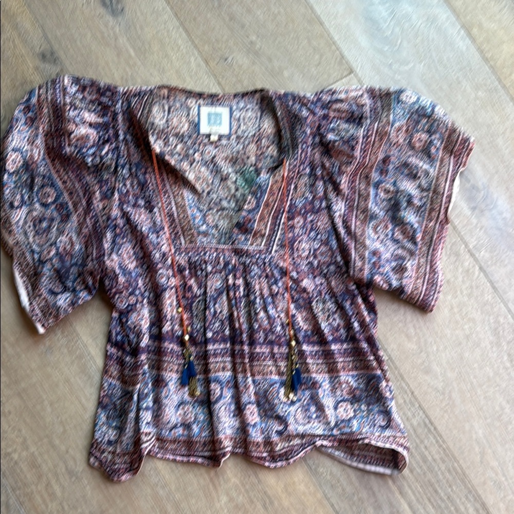 Bohemian Print Women's Top